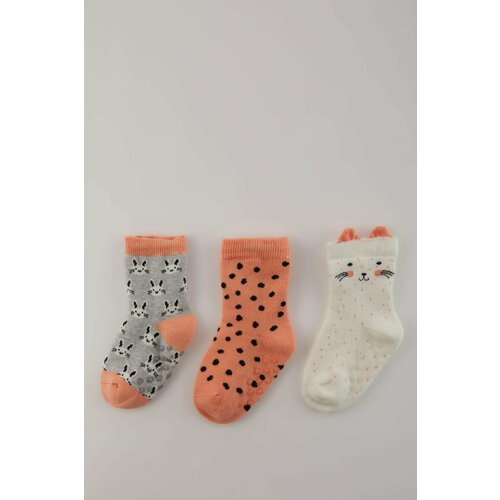 Defacto BabyGirl 3 piece Long sock Slike