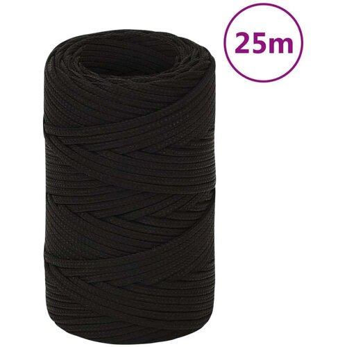 Radno uže crno 2 mm 25 m poliestersko Cijene