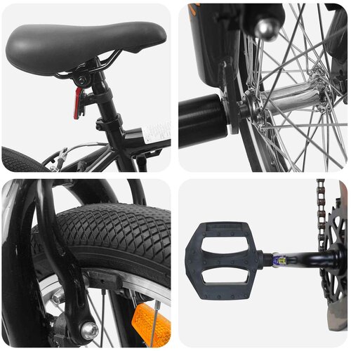 Bmx Bicikl 20 Inča za 9 godina Crna Slike