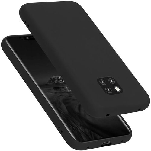 Cadorabo Ohi&scaron;je, združljiv s Huawei v tekoči črni barvi - za&scaron;čitni pokrov iz fleksibilnega silikona TPU, (20589750) Cene