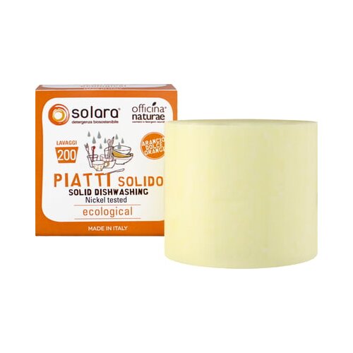 Solara Čvrsti deterdžent za pranje posuđa - Naranča - oblik cilindra Slike
