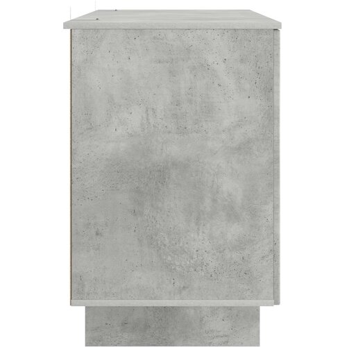  Stol Betonska siva Konstruirano drvo 142,5 x 50 x 75 cm Slike