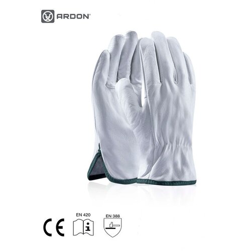 Ardon Rukavice Bundy/ kožne/ bela Cene