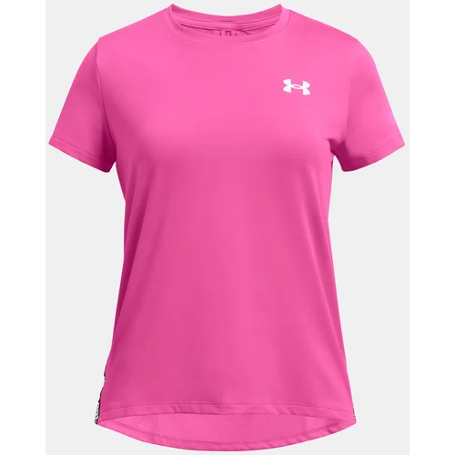 Under Armour T-Shirt Knockout Tee-PNK - Girls