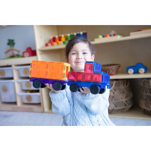 Learn &amp;amp; Grow Toys Magnetne pločice automobil, 28 kom Slike