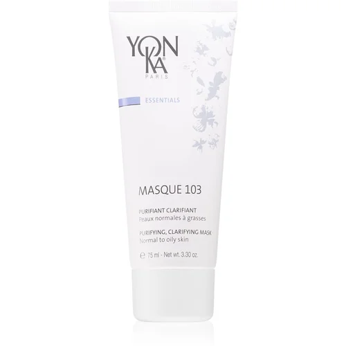 Yon Ka Essentials Masque 103 maska iz ilovice za normalno do mastno kožo 75 ml