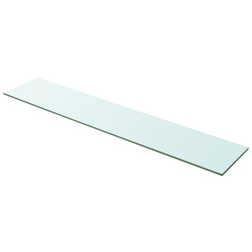 VidaXL Polica Prosojno Steklo 100x20 cm Slike