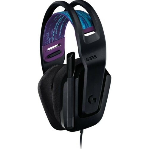 Logitech G335 Gaming slušalice sa mikrofonom crne Slike
