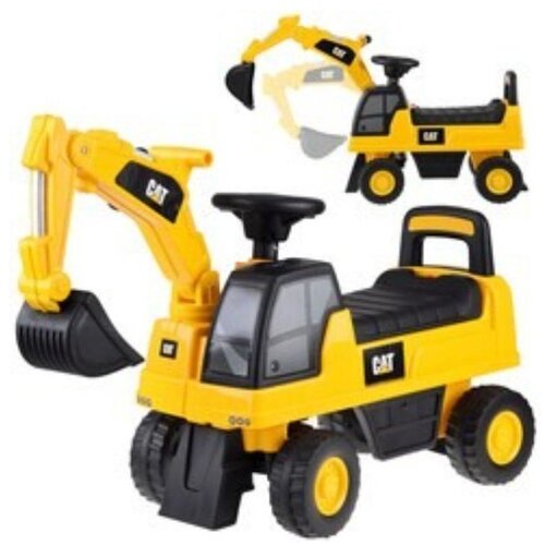 Toyz Dječja guralica CAT s pomičnom žlicom, prostorom za odlaganje, truba Cene