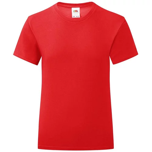 Fruit Of The Loom Iconic Red T-shirt