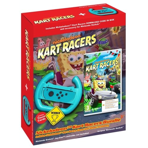 Nickelodeon Kart Racers + moder volan (SWITCH) Cene
