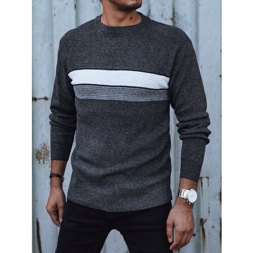 DStreet Sweter męski ciemnoszary Slike