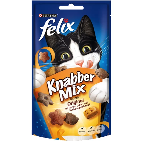 Felix KnabberMix - Varčno pakiranje: Original (3 x 60 g)