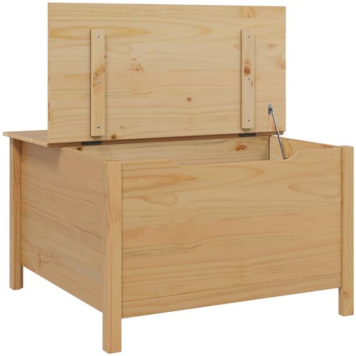  Kava Stol s ladicama HILL Medeno smeđa 79.5 x 79.5 x 49 cm Slike