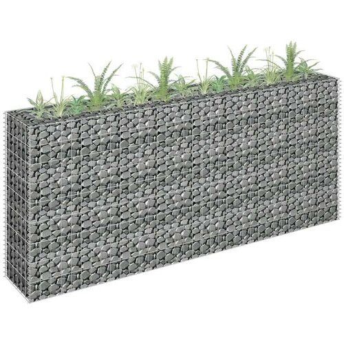  Gabionska sadilica od pocinčanog čelika 180 x 30 x 90 cm Cijene