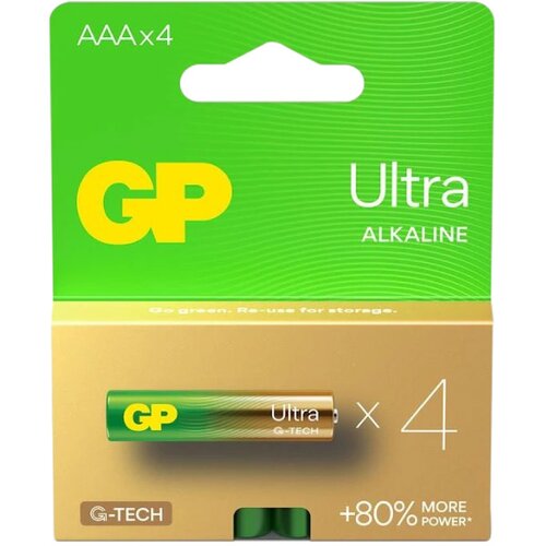 Gp alkalne baterije AAA ( GP-LR03/4BPnd ) Cene