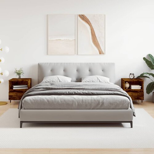 vidaXL Noćni ormarići 2 kom boja hrasta 40x35x50 cm konstruirano drvo Cijene