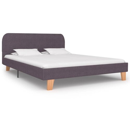 Furnova Posteljni okvir brez vzmetnice Taupe blago 135x190 cm, (21938186) Slike