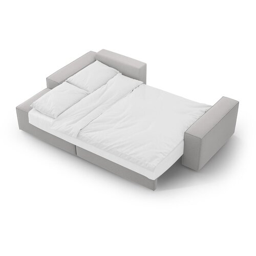 Micadoni Svetlo siva raztegljiva kotna sedežna garnitura (levi kot) Jodie &amp;ndash; Home Slike