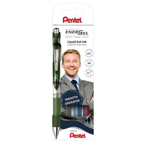 Pentel roler gel EnerGel BL77-4COL2 0.7mm, 4/1 Cene