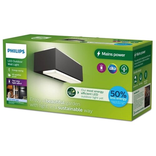 Philips LED spolja&amp;scaron;nje zidno svetlo STRATOSPHERE LED/3,8W/230V 4000K IP44 Slike