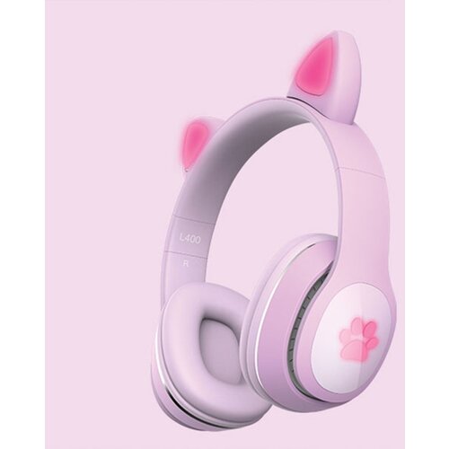 X Wave L400 purple bluetooth slu&amp;scaron;alice stereo sa mikrofonom/v5.3/FM/Aux/microSD Slike
