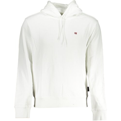 Napapijri MEN&amp;amp;#39;S WHITE ZIP SWEATSHIRT Slike