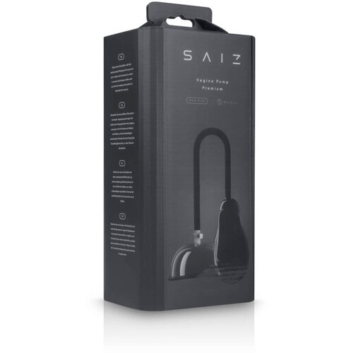 SAIZ Premium - automatska vaginalna pumpa za usisavanje (prozirno-crna) Slike