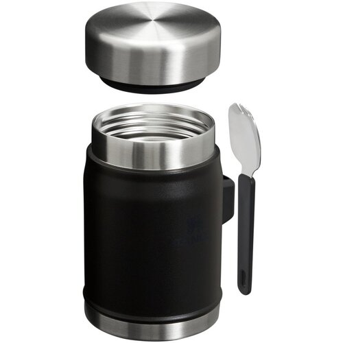 Stanley Mat črna termovka za hrano iz nerjavečega jekla 400 ml Legendary Food Jar + Spork Black 2.0 &amp;ndash; Slike