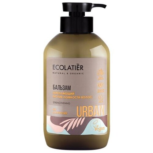 ECOLATIER Urban &amp;ndash; Balzam protiv lomljivosti kose &amp;Scaron;EA PUTER &amp;amp; CVET MAGNOLIJE 400ml Slike