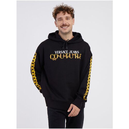 Versace Jeans Couture Black Mens Hoodie - Men | ePonuda.com
