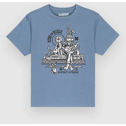 Element Timber Aboard Kids T-shirt blue mirage Slike