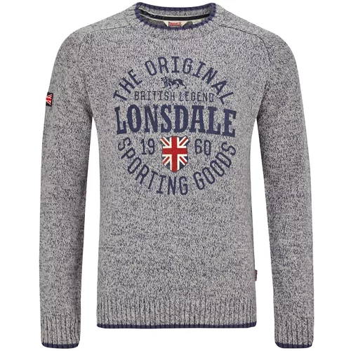 Lonsdale Men's knitted pullover slim fit