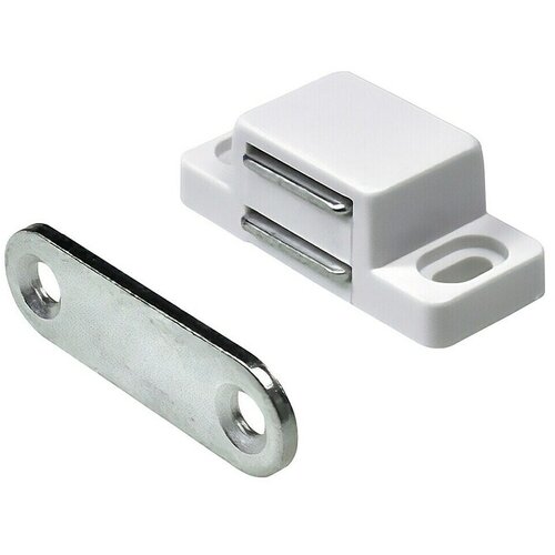 Hettich Magnetski zatvarač (Jačina lijepljenja: 2 kg, Bijela) Slike