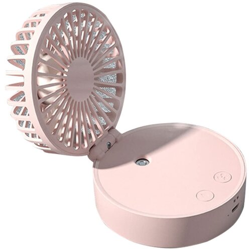 Venisymlis Mini Namizni Razpršilni Ventilator, Z Baterijo (Roza), (22070414) Cene