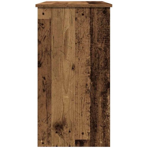  Radni stol boja starog drva 80 x 40 x 75 cm konstruirano drvo Slike