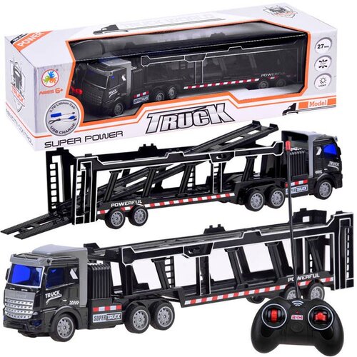  Tir s vozilom za prijevoz automobila na daljinsko upravljanje 27Mhz RC0565 Slike