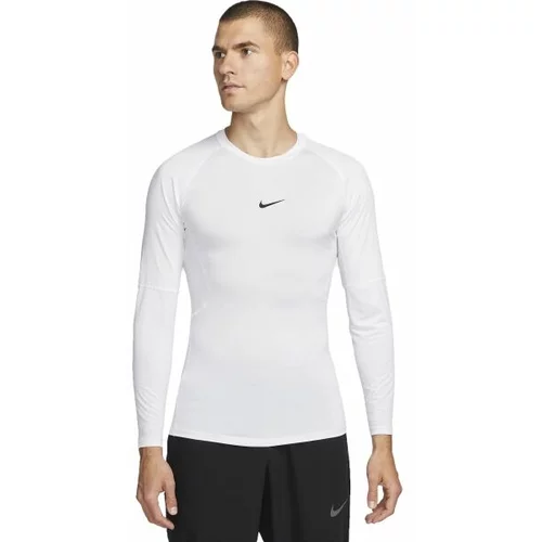 Nike DRI-FIT Muška termo majica, bijela, veličina