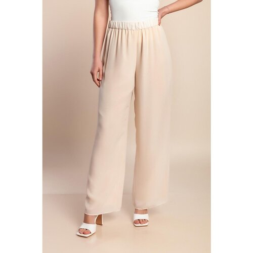 Fenzy Plus Size Hlače, Krem Cene