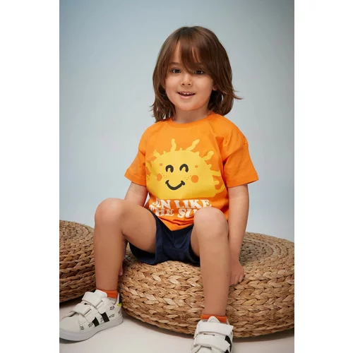 Defacto Baby Boy Regular Fit Printed Short Sleeve T-Shirt