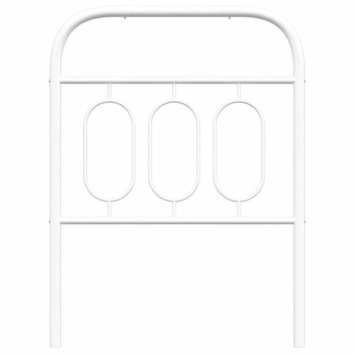  Metalno zamjensko uzglavlje bijelo 75 cm Slike