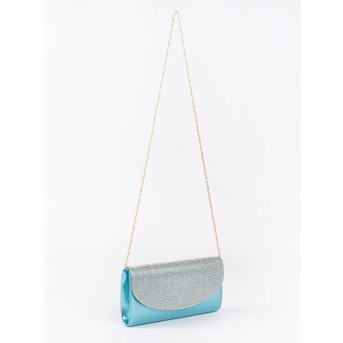 Shelvt Classic small blue clutch bag Slike