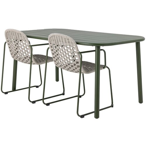 Bloomingville Metalni vrtni stol 90x160 cm Calana &amp;ndash; Slike