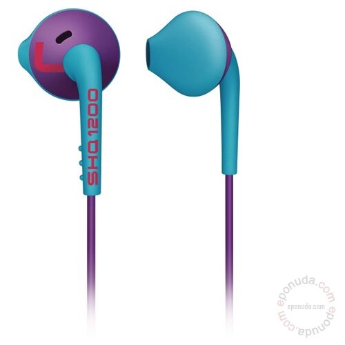 Philips ActionFit Sports In-ear Orange and Grey SHQ1200PP/10 slušalice Slike