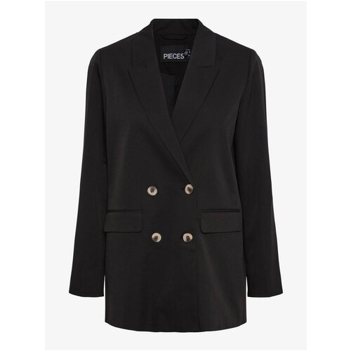 Pieces Black Ladies Oversize Jacket Thelma - Women Slike