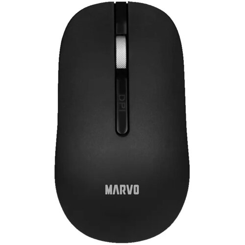 Marvo WM104 brezžična pisarni&scaron;ka mi&scaron;ka črne barve Cene