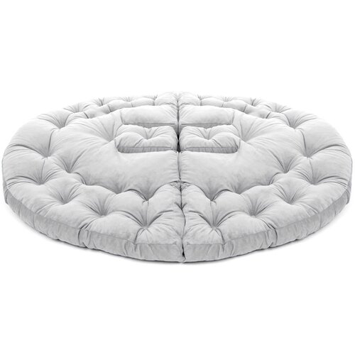 Hanah home Kiku Large Lazy 90x70x56cm, Sivi Cene