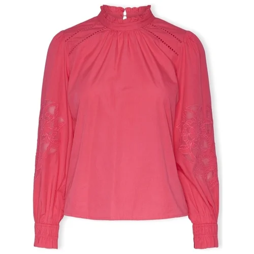 Y.a.s YAS Chelle Top L/S - Raspberry Sorbet Ružičasta