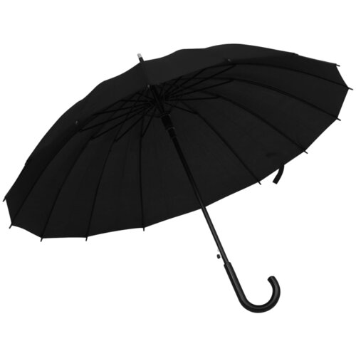 vidaXL Dežnik avtomatski črn 105 cm Cene