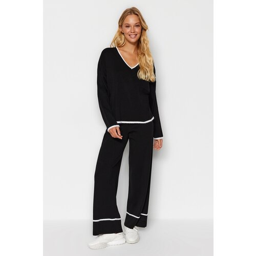 Trendyol Two-Piece Set - Black - Regular fit Slike